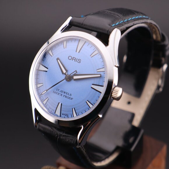 Oris Vintage Swiss 17 Jewels Hand-Wound Mechanical Men's Watch - FREE SHIPPING - Picture 2 of 12